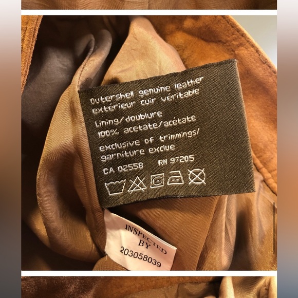 Vintage 1970s early 1980s Darnier bell bottom leather pants - Picture 3 of 17